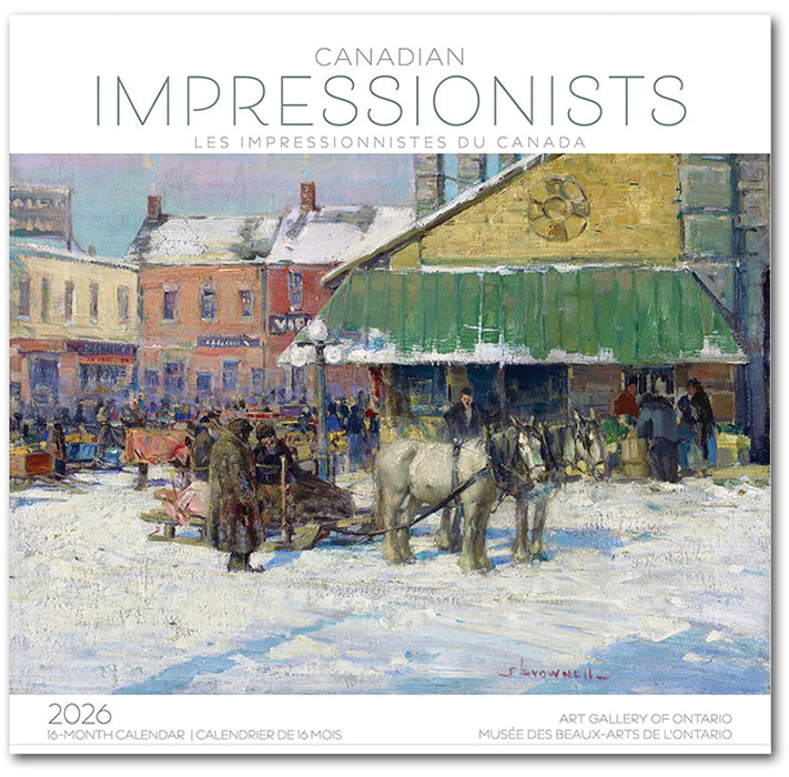 Impressionists 2026 Wall Calendar