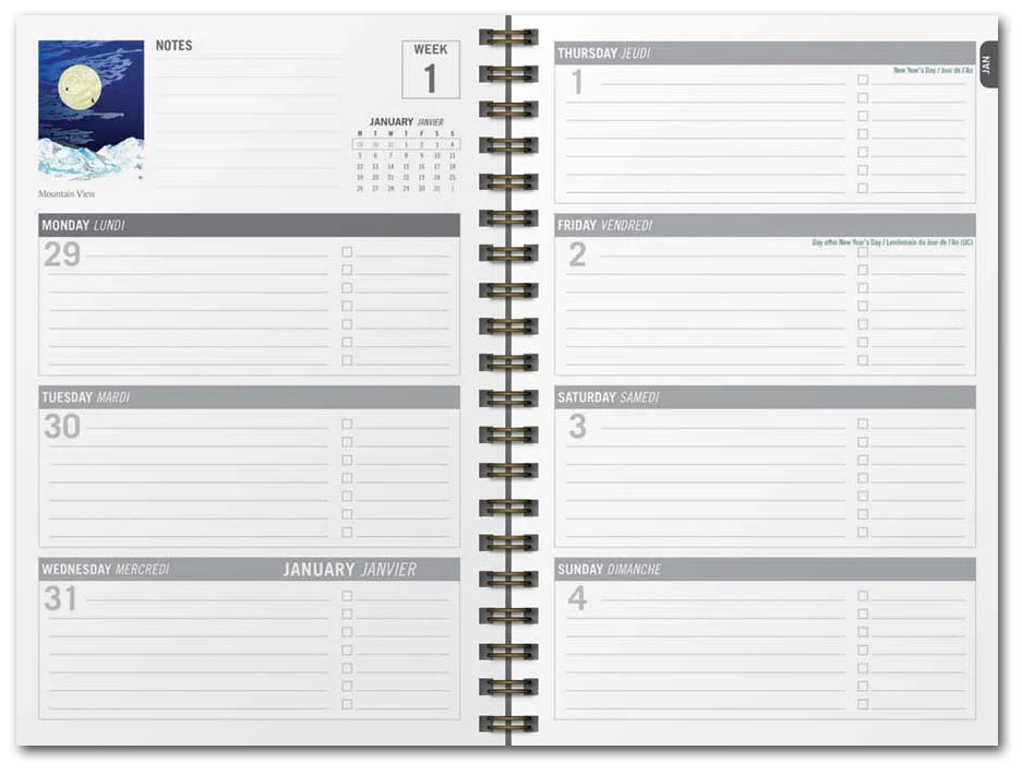 Full Moon Raven 2026 Planner