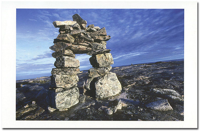 A tupqujaq (doorway through which shaman entered the spirit world) - Art Card