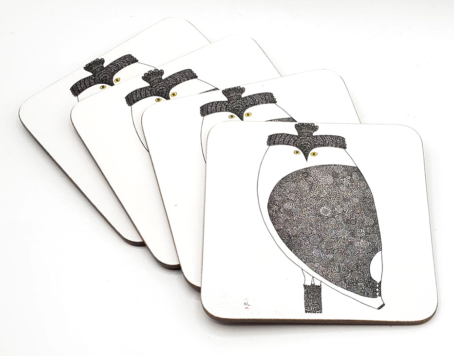 Owls Lookout - Set of 4 Coasters