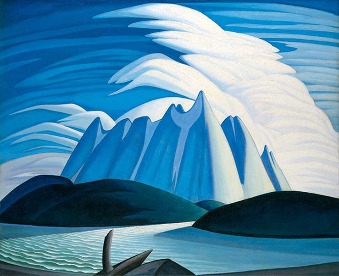 Lake and Mountains - Lawren Harris - Small Reproduction