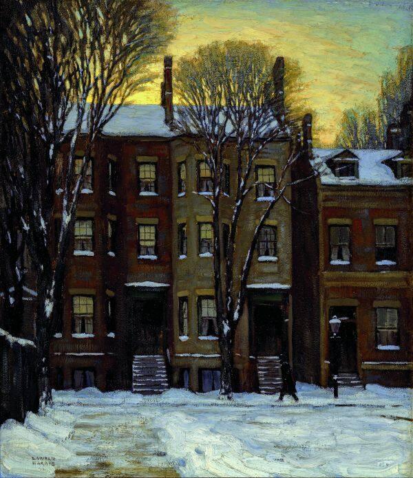 Houses, Gerrard Street, Toronto - Giclee Reproduction