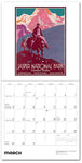 Canada Vintage Travel Posters 2026 Wall Calendar