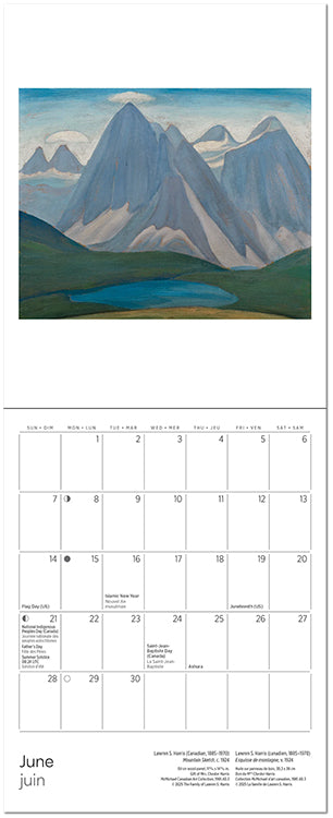 Group of Seven 2026 Mini Wall Calendar