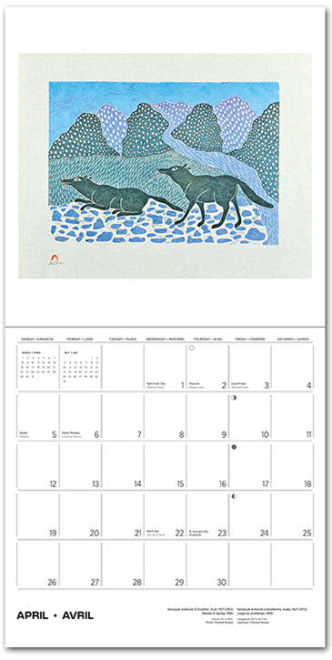 Kinngait 2026 Wall Calendar