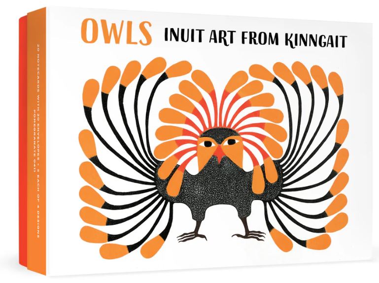 Owls: Inuit Art From Kinngait - boxed cards