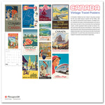 Canada Vintage Travel Posters 2026 Wall Calendar
