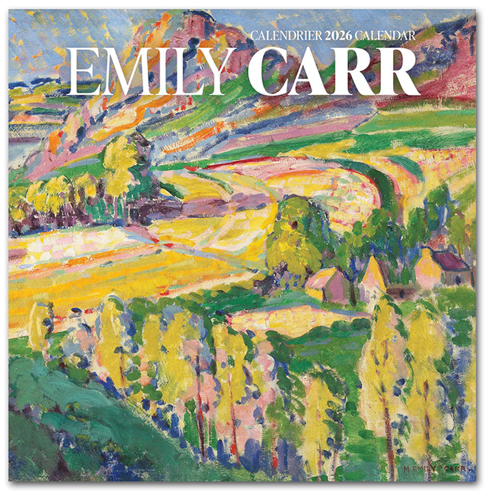 Emily Carr 2026 Wall Calendar