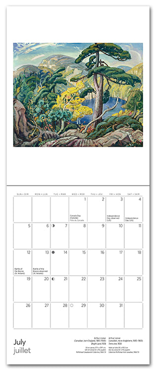 Group of Seven 2026 Mini Wall Calendar
