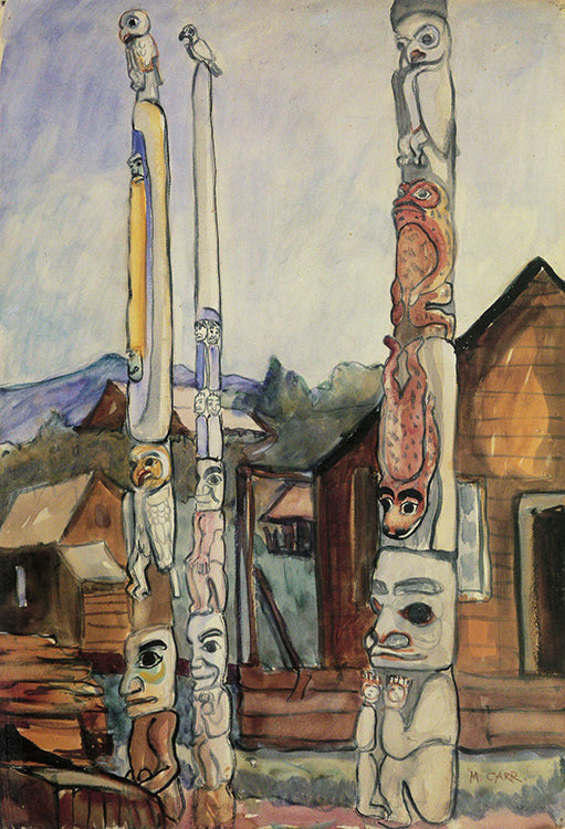 Kitseyucla - Small Reproduction - Emily Carr