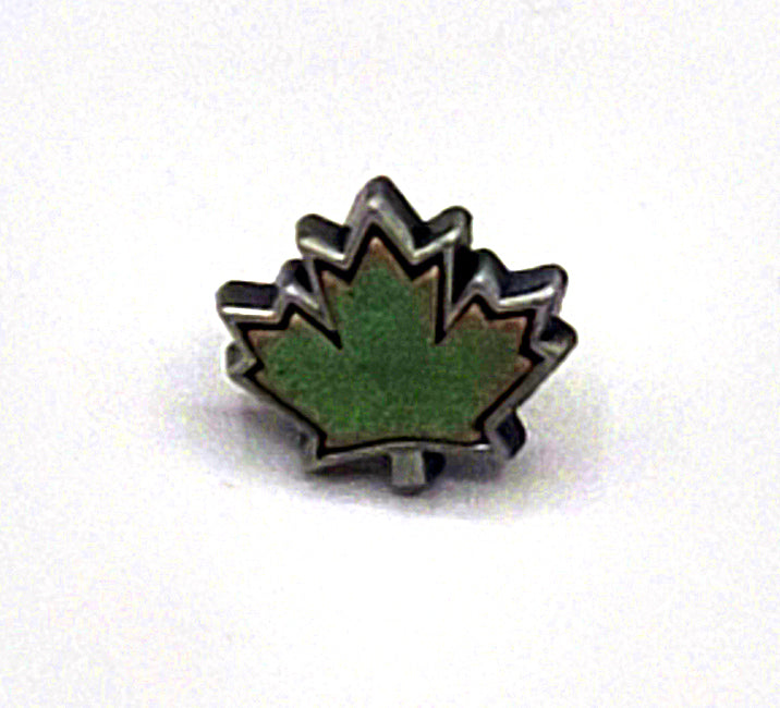 Maple Leaf Pin Pewter