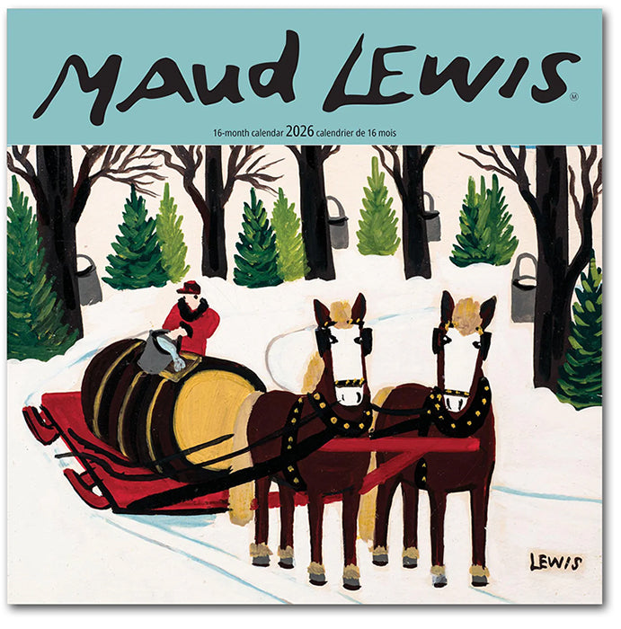 Maud Lewis 2026 Wall Calendar