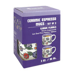 Ojibwe Florals - Set of 2 Espresso Mugs