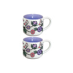 Ojibwe Florals - Set of 2 Espresso Mugs