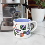 Ojibwe Florals Mug by Storm Angeconeb