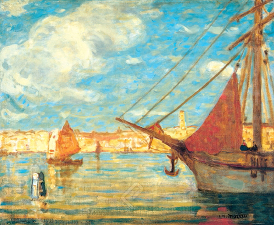 Port of Venice - J.W. Morrice - Giclee Reproduction - 24 x 30 inches