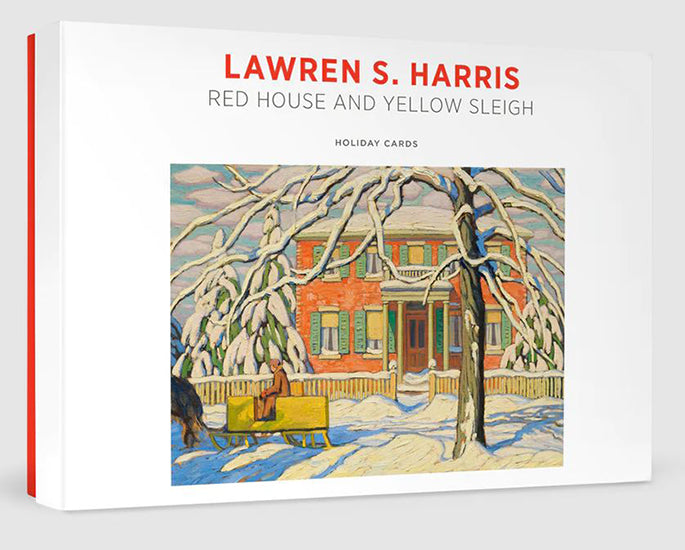 Lawren Harris - Red House and Yellow Sleigh Holiday Cards