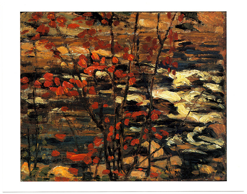 The Red Maple - Note Card - A.Y. Jackson