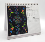 Tracey Metallic 2026 Desk Calendar