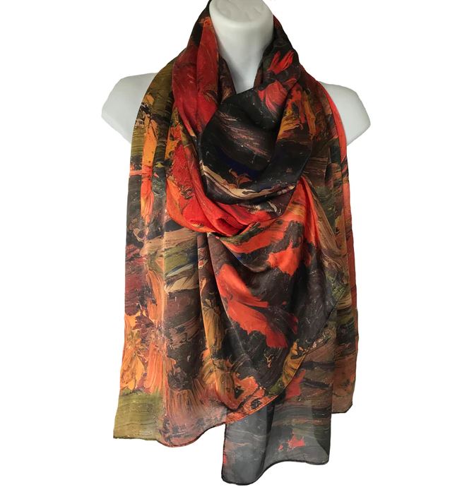 Autumn Wood - scarf- Tom Thomson