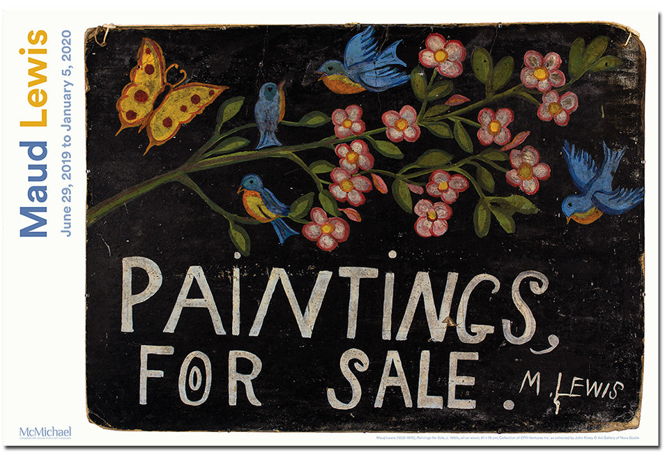 Paintings for Sale - Maud Lewis exhibition poster