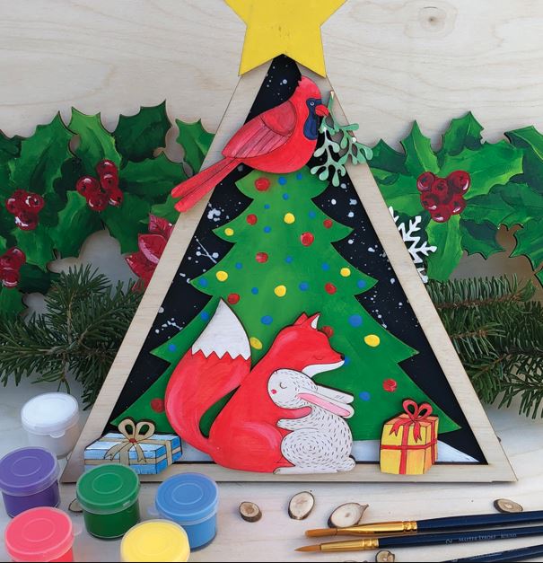 Christmas Tree Art Kit