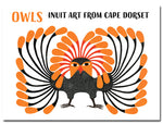 Owls: Inuit Art From Cape Dorset - boxed cards