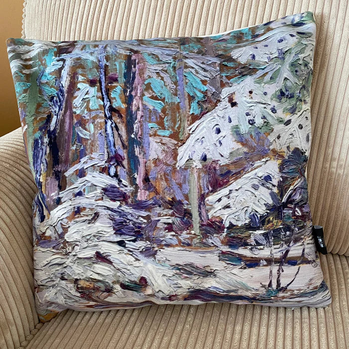 Snow In the Woods-Tom Thomson- Pillow