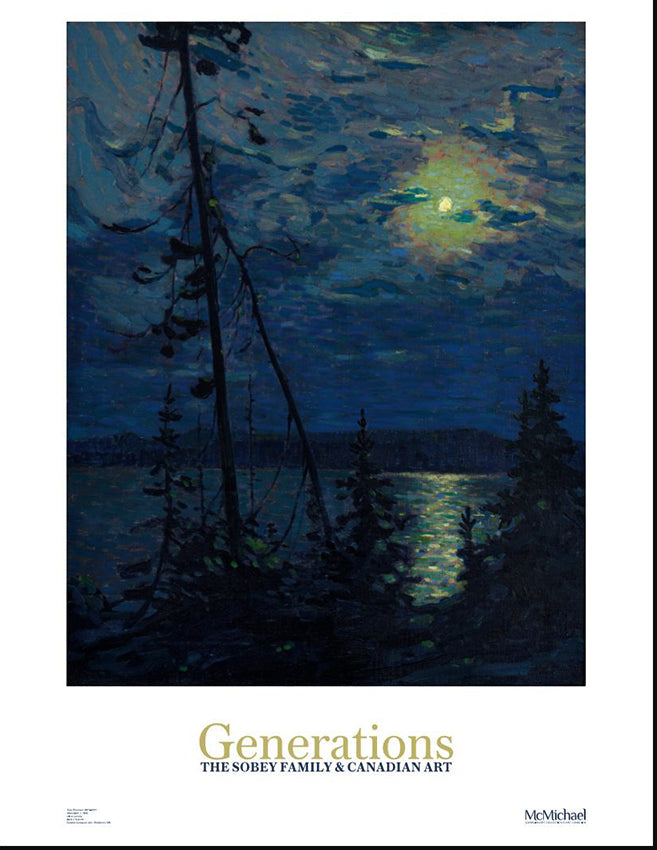 Generations: The Sobey Family and Canadian Art Exhibition Poster