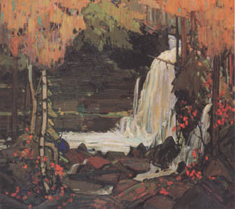 Woodland Waterfall - Tom Thomson